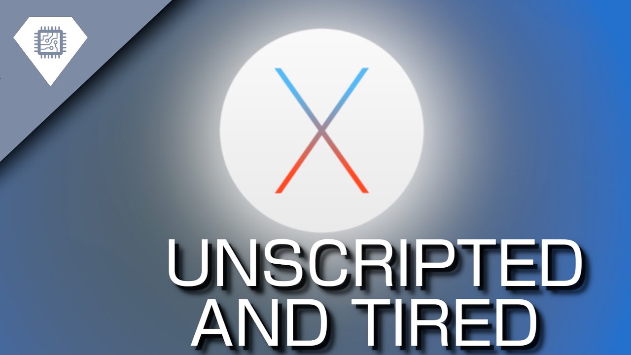 Installing macOS El Capitan | Tired Edition