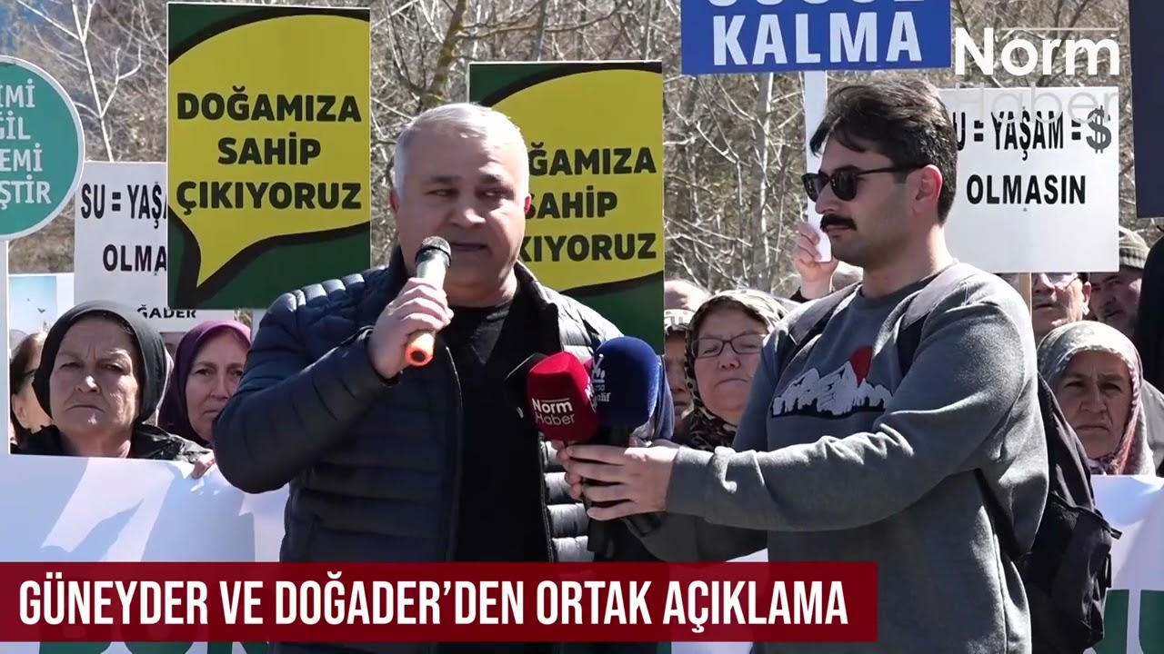 G&uuml;neyder ve Doğader'den Ortak A&ccedil;ıklama