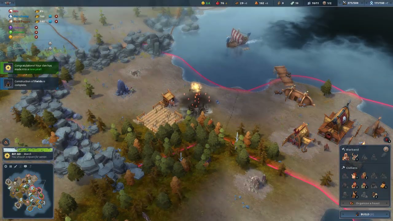 Wolf Clan After Patch in Northgard - 3v3 Ranked