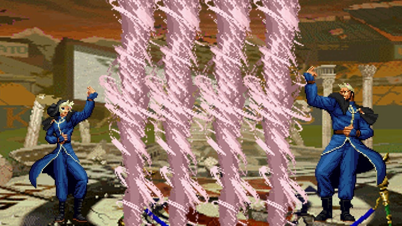 Mugen - King of Fighters - Goeniko vs. Goenitz - 暴風子 vs, 傑尼茲