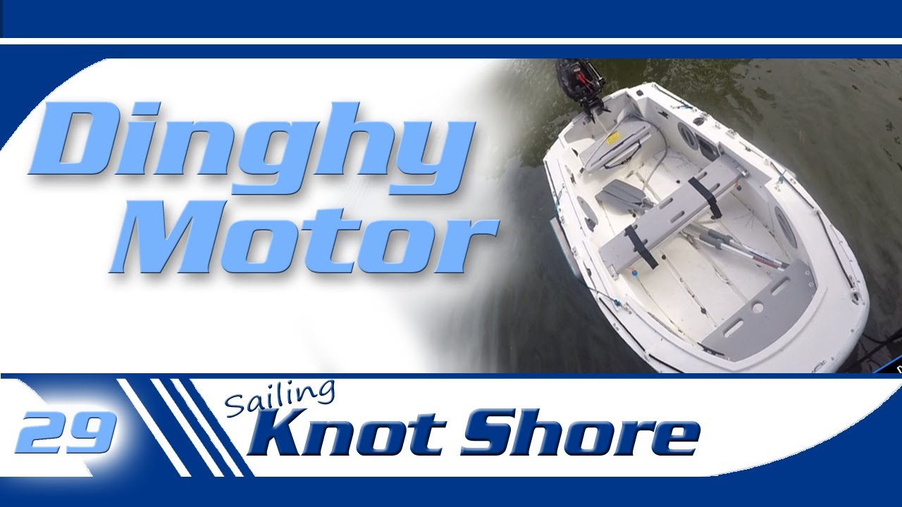 We test out the speed and best place to mount our 5hp outboard on our Portland Pudgy dinghy.