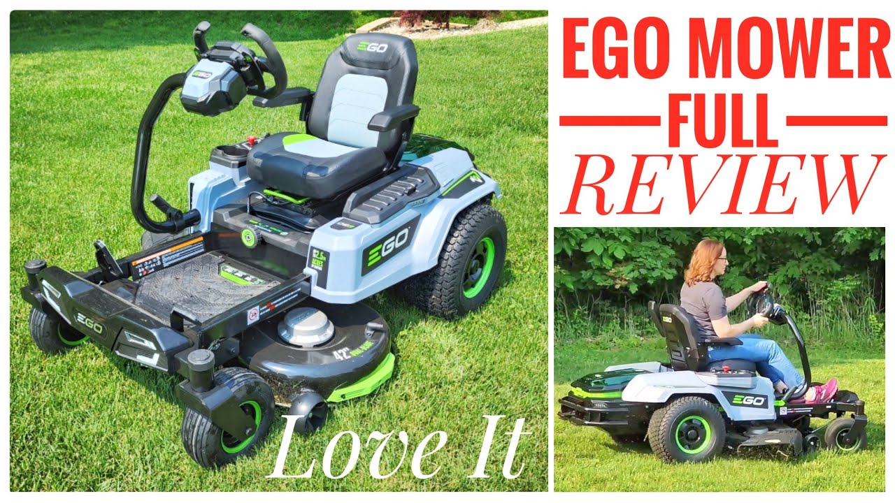 Полный обзор аккумуляторной газонокосилки Ego Power+ E-Steer Zero Turn 42