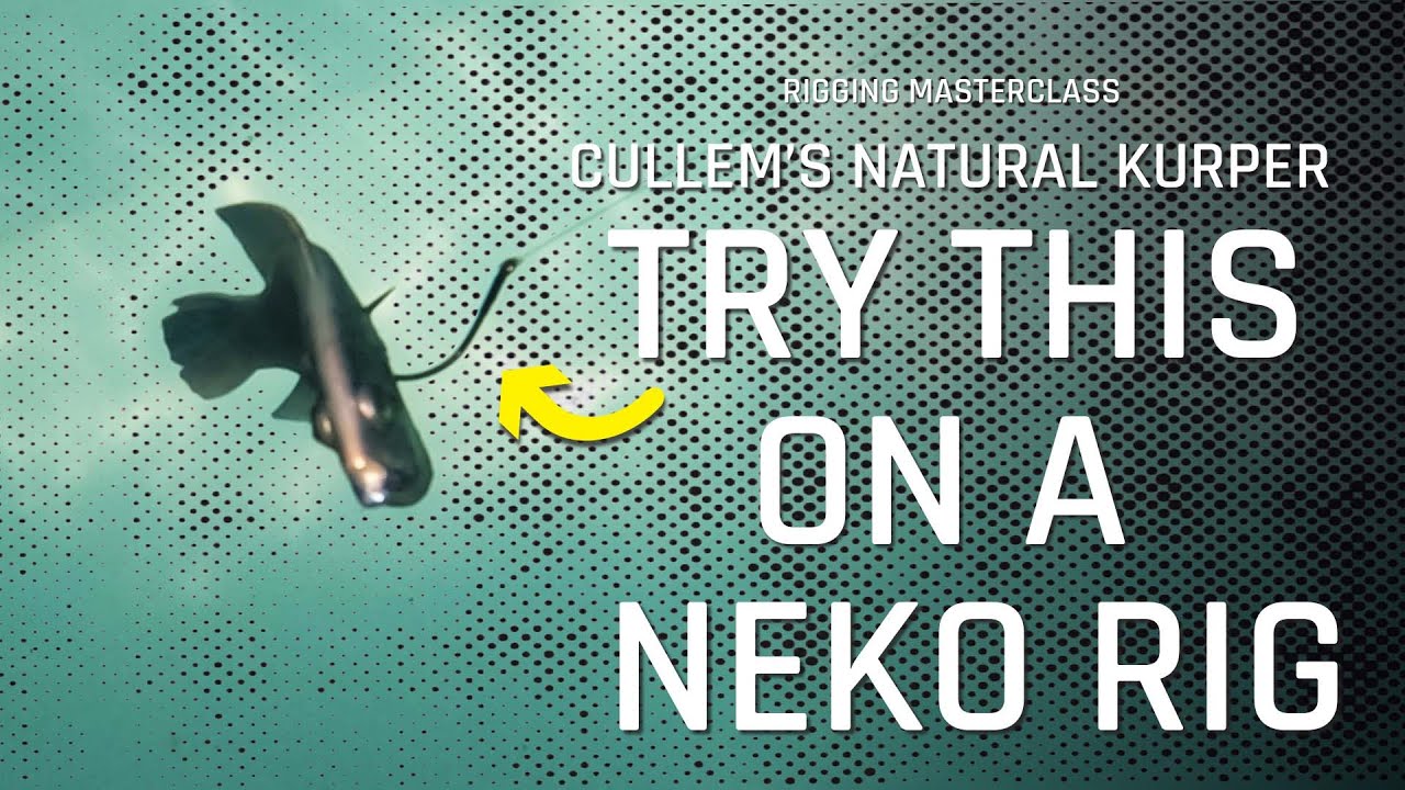 Riggin the new Cullem Pro Series Natural Kurper on a Neko Rig