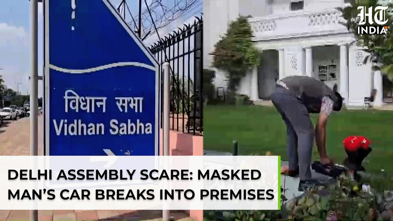 Delhi Assembly Security Scare: Car Driven By Masked Man Rams Gate, Then This Happens&hellip; | Key Details
