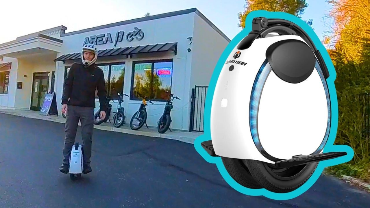 The best beginner EUC!  Learning to ride the Inmotion E20