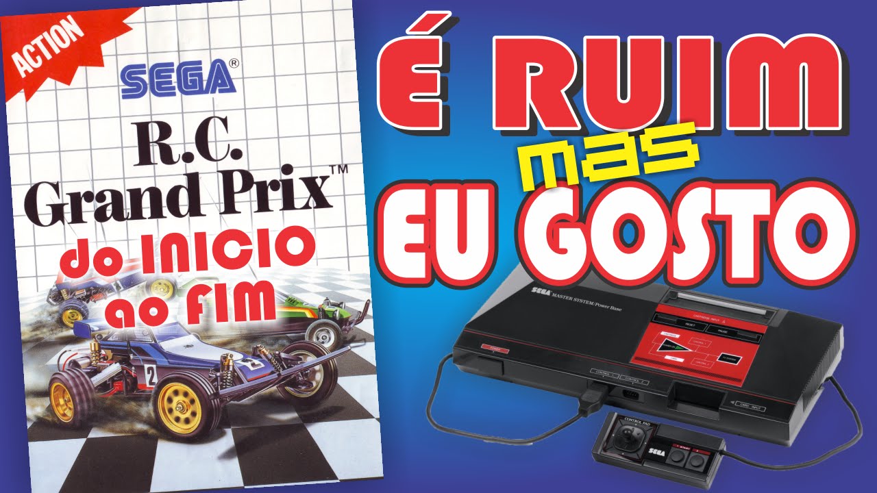 R.C. Gran Prix (Master System) Do INICIO ao FIM - Poeira Jogos