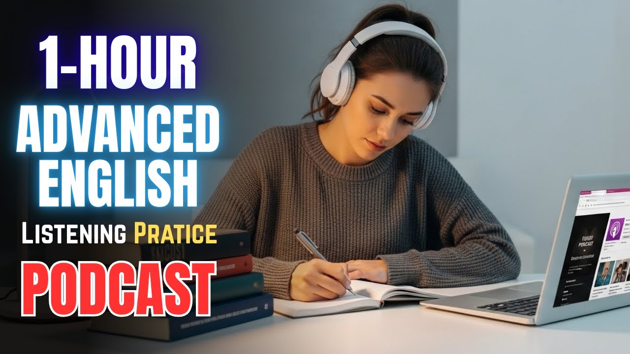(1 Hour) English Listening Challenge || Advanced English Listening Practice