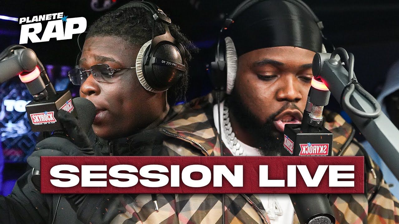SESSION LIVE avec Fresh, Dadinho, Cirfa, Malaga, 3arbi, Lewoolf, Mkilla & Sabzzeroo #PlanèteRap