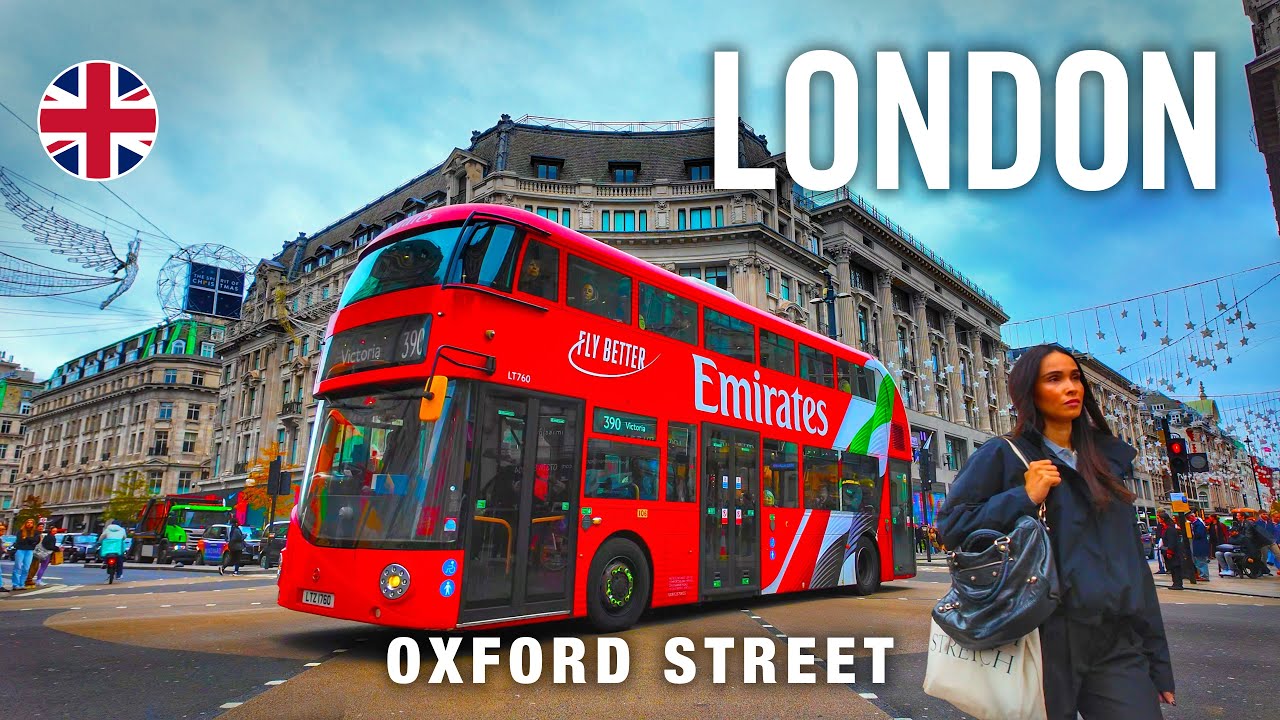 London Walking Tour 4K 🇬🇧 Bond St to Oxford Circus