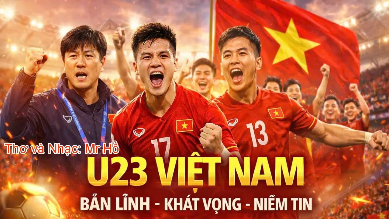 U23 Việt Nam – Bản Lĩnh, Khát Vọng, Niềm Tin | Bài Hát Cổ Vũ Gây Sốt Châu Á
