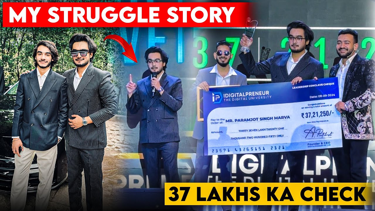 My Struggle Story | IDP Conclave 4.0 | IDigitalpreneur Award Show |  ​@IDigitalPreneur