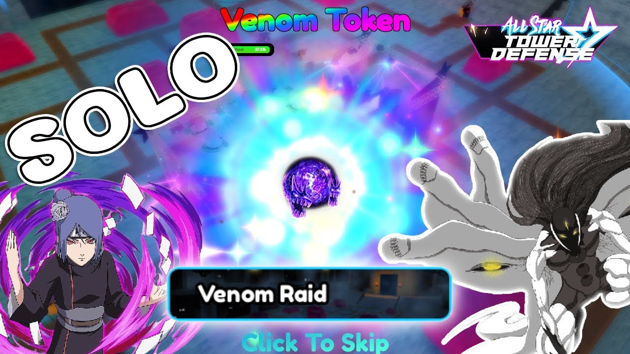 Roblox: ASTD | Solo Venom Raid [7-Stars Aizen!] สอนลงเรทเวน่อม(เรทพิษ) ใช้ไอเซ็นและโคนัน และมิคาสะ