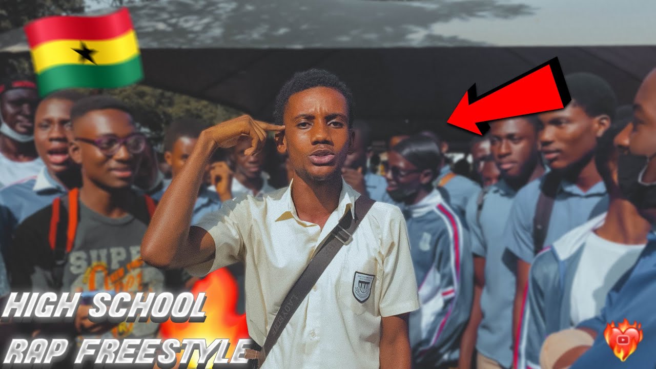 High School Rap Freestyle!! (Ghana Edition)