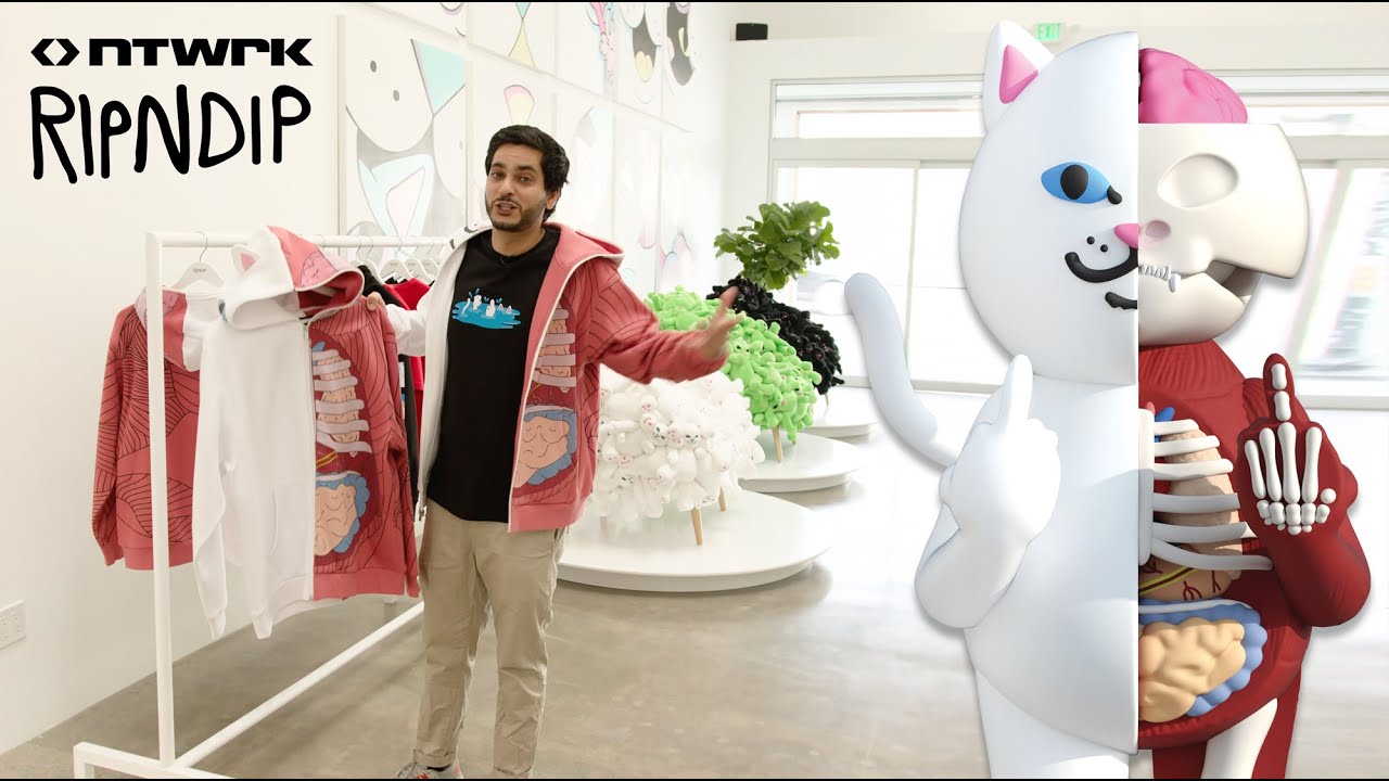 RIPNDIP Gallery Tour w NTWRK