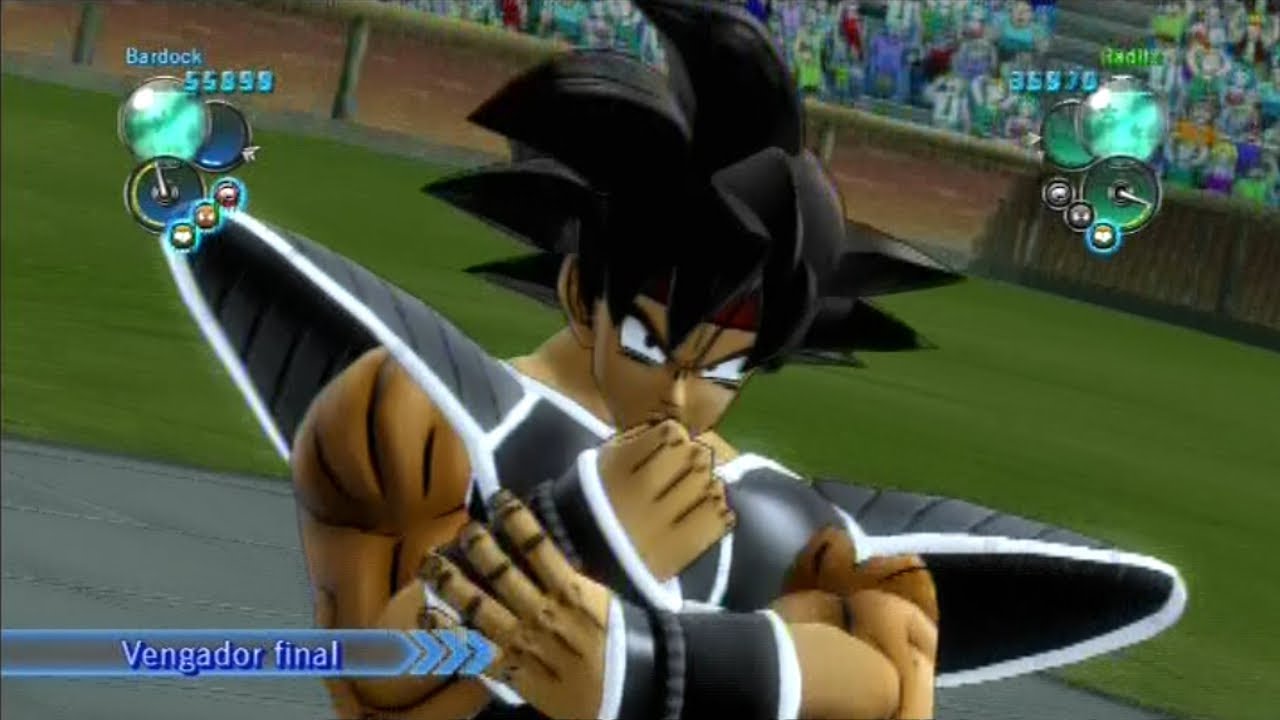 DBZ Ultimate Tenkaichi - Future Bardock vs Raditz [Dragon Ball Multiverse]