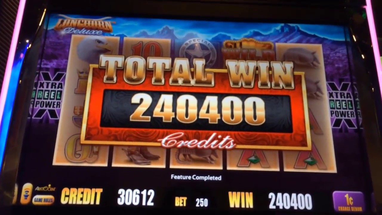 $$ Huge Jackpot Handpay $$ Longhorn Deluxe Slot Machine Bonus Super Mega Big Win Aristocrat Slots