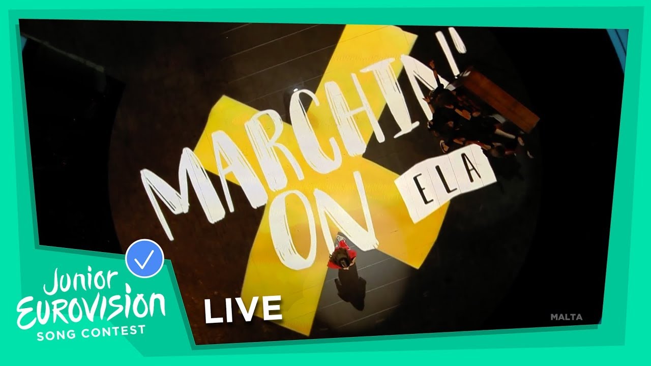 Ela - Marchin’On - LIVE - Malta 🇲🇹 - Junior Eurovision 2018