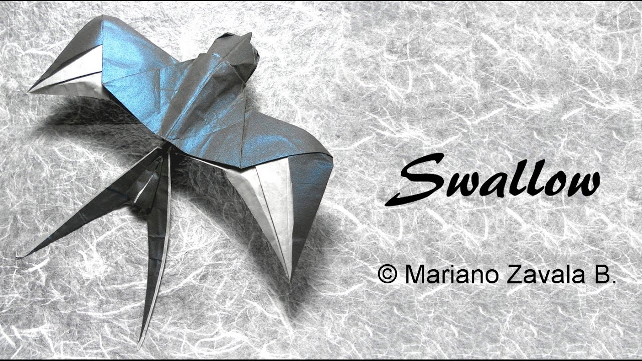 Origami Swallow (Mariano Zavala B.)