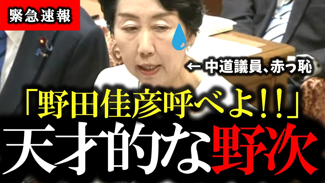 【神野次】中道議員「旧統一教会との関係は？」与党「野田佳彦はどうしたんだよ？」「野田佳彦も呼べよ！」【早稲田ゆき/衆議院/予算委員会】