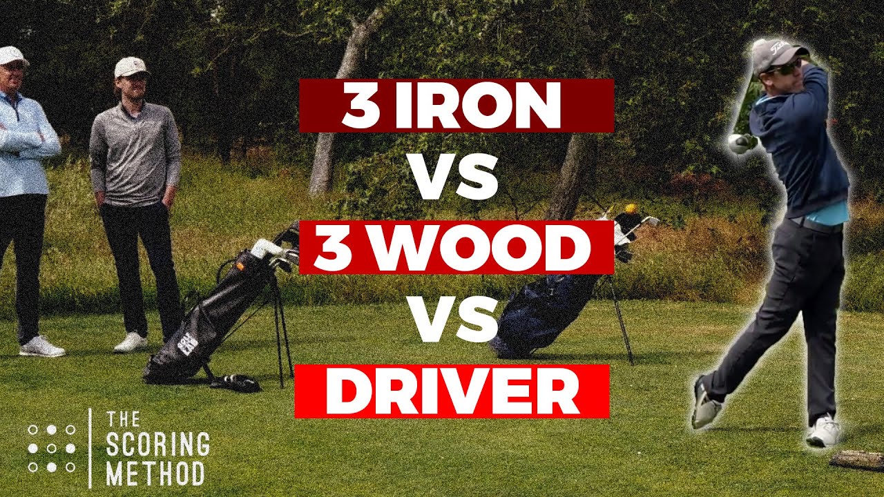 GOLF CHALLENGE: 3 iron vs 3 wood vs Driver