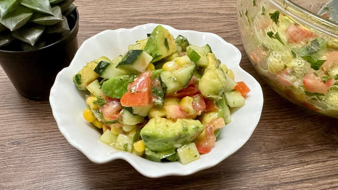 🥑🥒 &ldquo;La ensalada m&aacute;s exquisita y nutritiva de aguacate&rdquo;