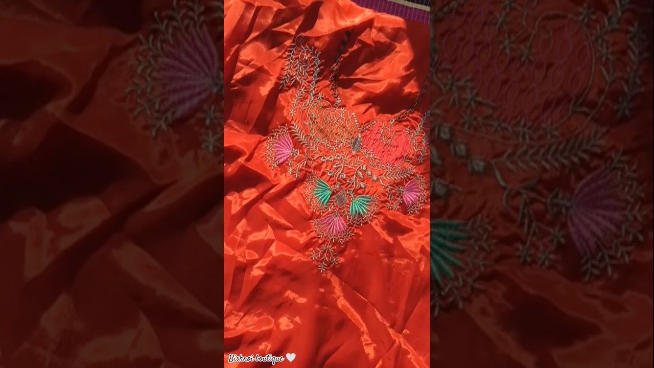 New zari work design 