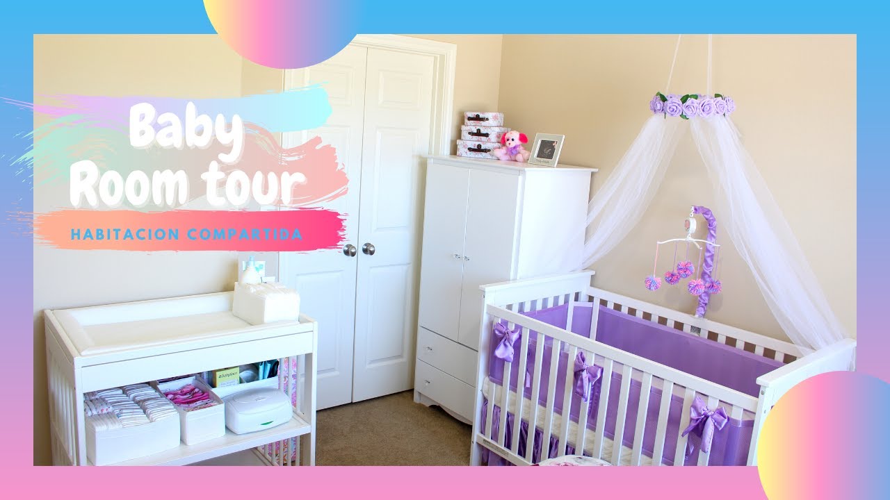 Habitacion compartida con bebe/ baby room tour 2020