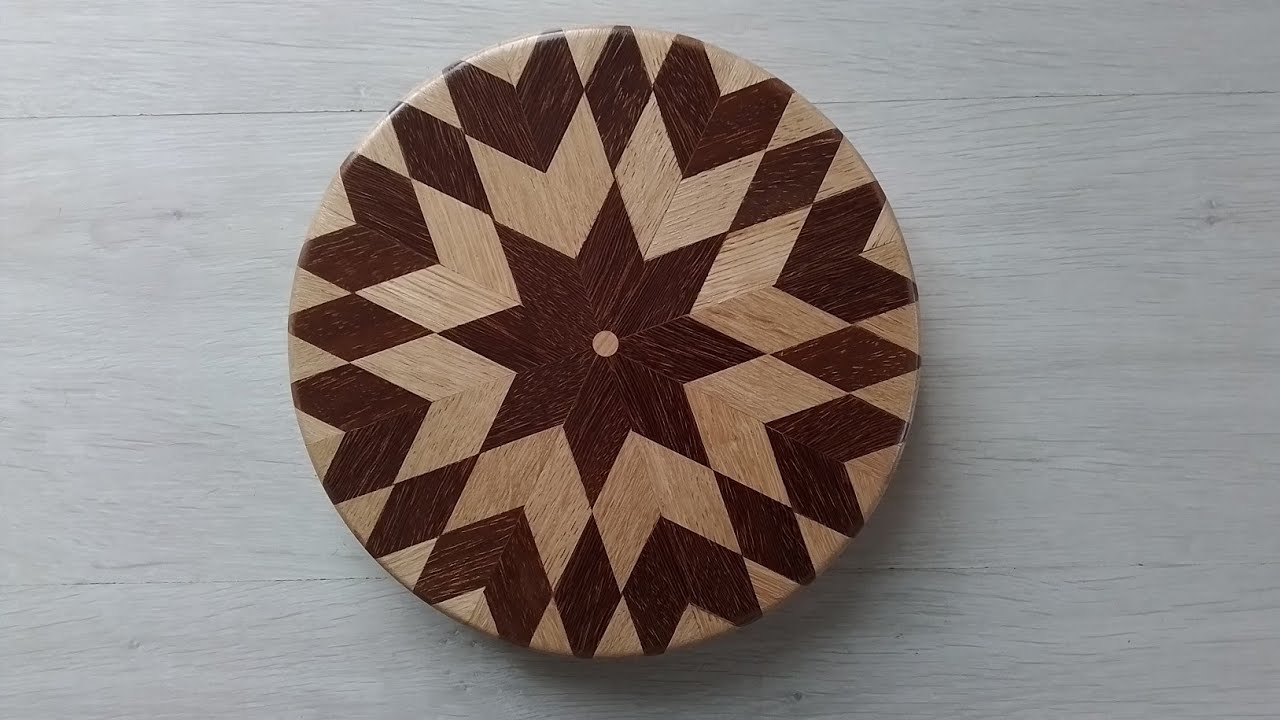 fabrication d'un dessous-de-plat / making a trivet
