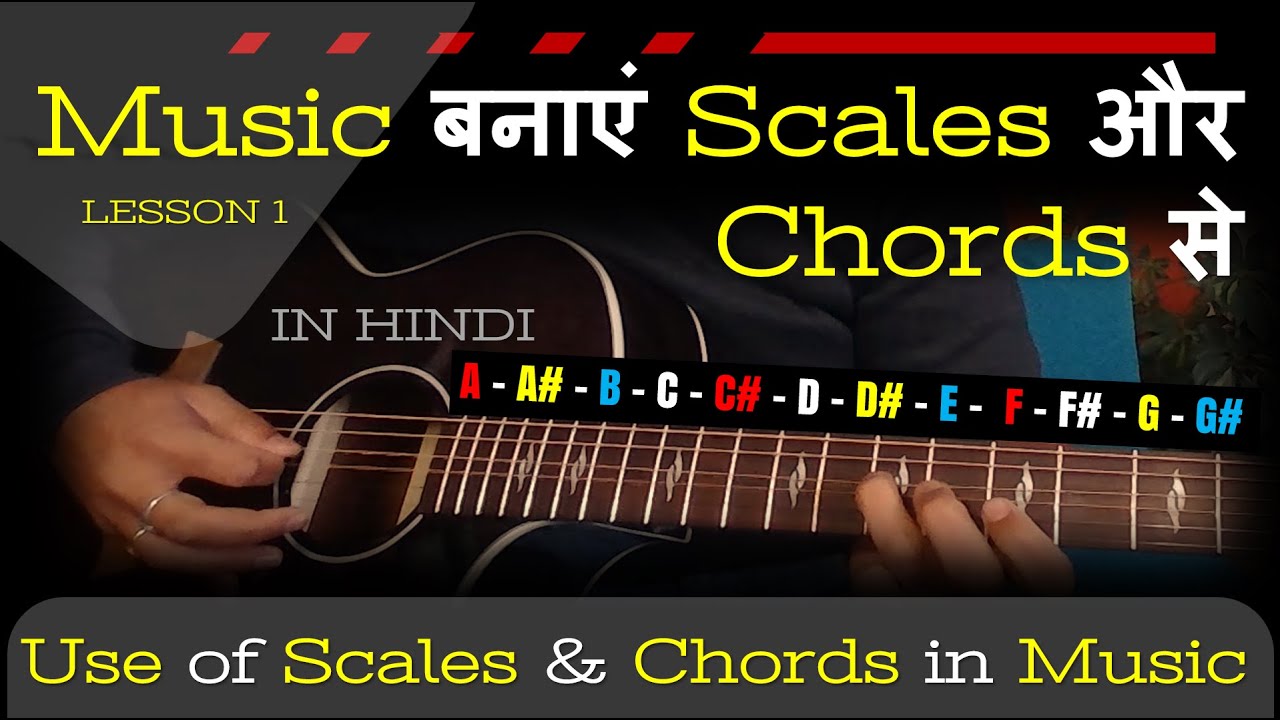 Use of Guitar Scales & Chords in Music | Guitar Lesson for Beginners | Learn Use of Scales & Chords