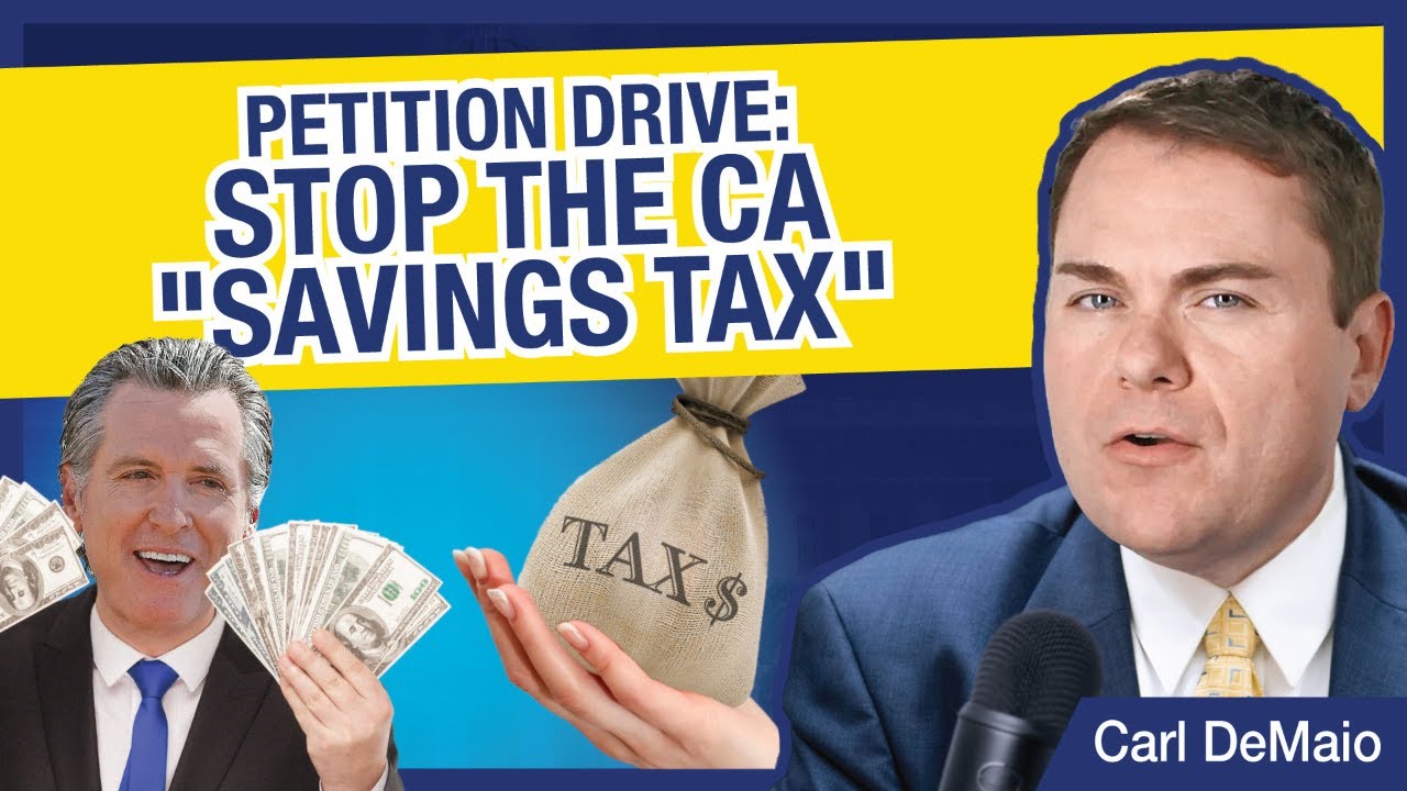 Petition Drive: Stop the California 