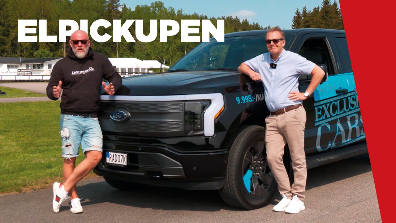 ”Oj vad den sticker!” Förnuft & Känsla testar Ford F-150 Lightning