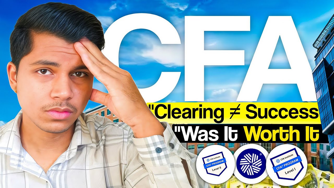 Here's What Changed After Clearing CFA Level 1 : You Won't Believe !!