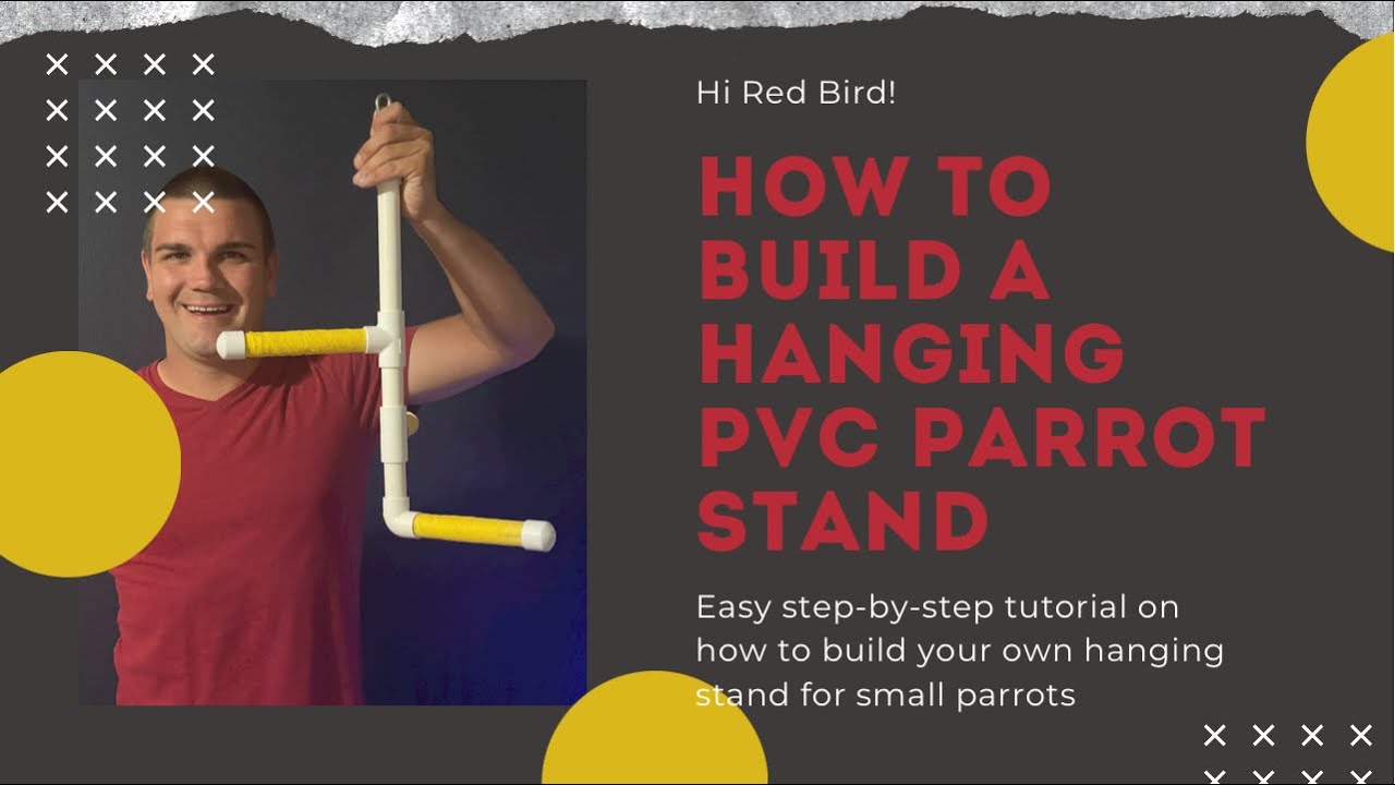 How to Build a Hanging PVC Parrot Stand