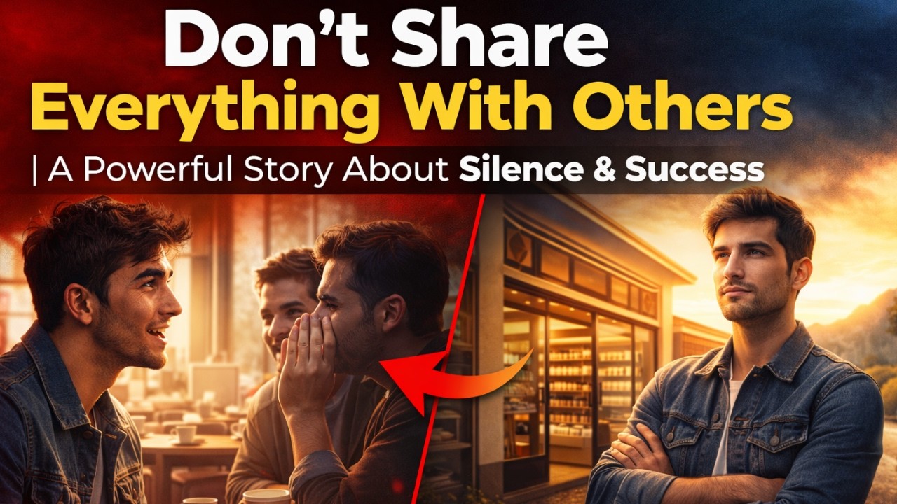 Don’t Share Everything With Others | A Powerful Story About Silence & Success