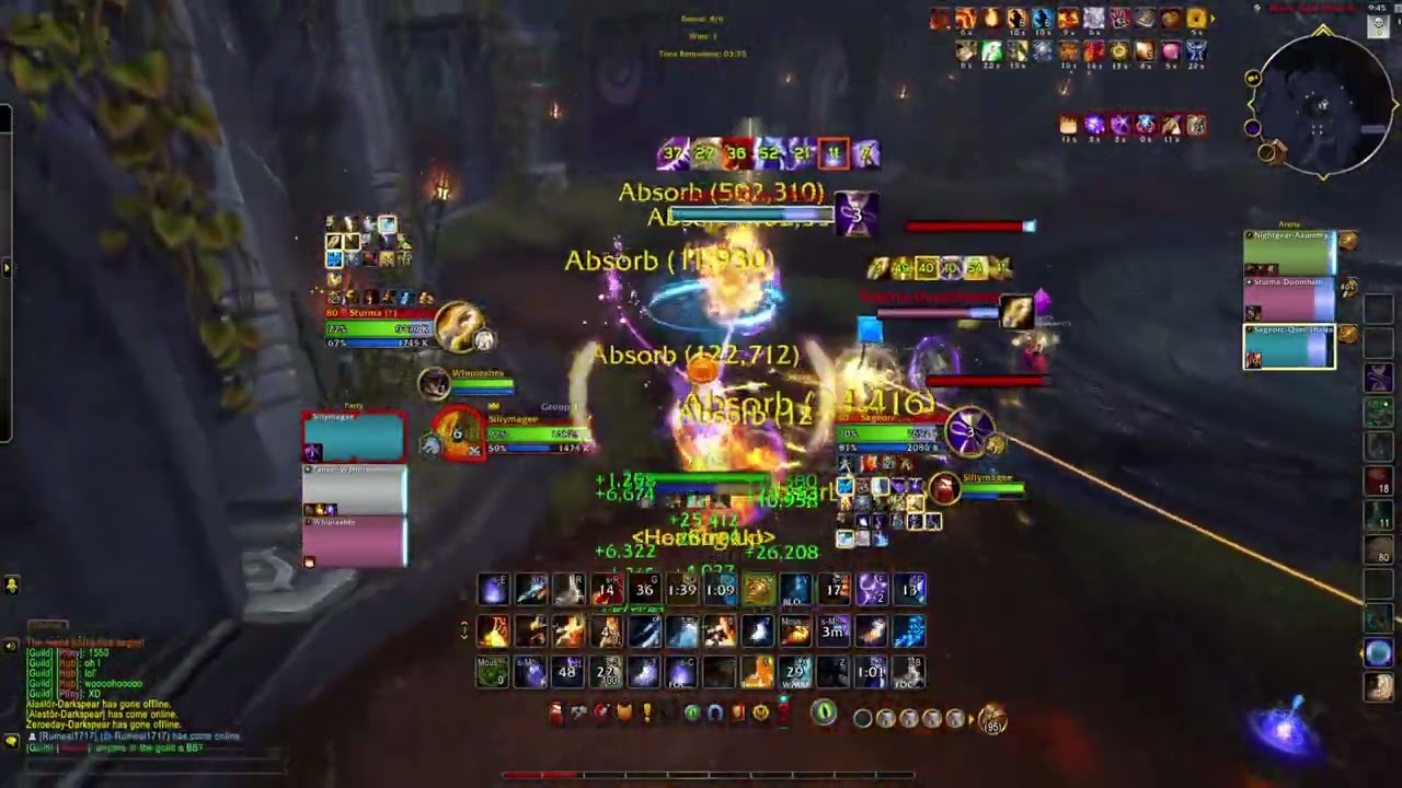 Fire Mage Solo Shuffle - World of Warcraft PvP TWW S2 (Pre-buff)