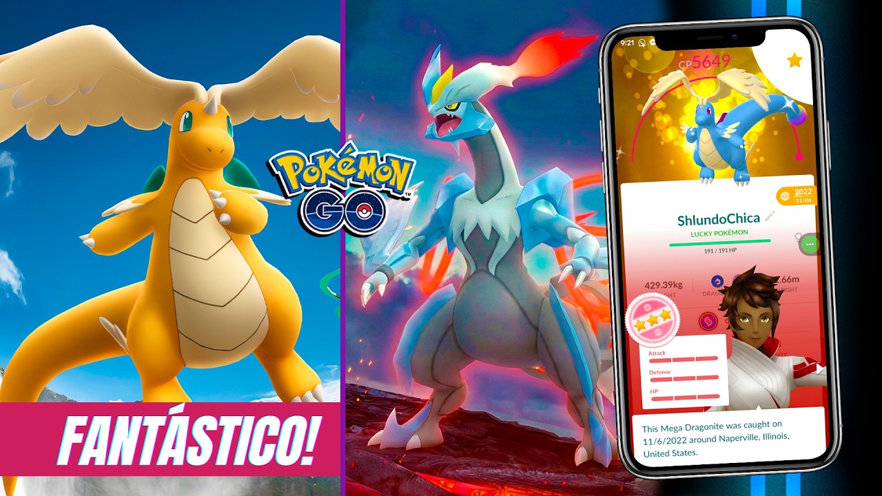 Saiba DERROTAR FÁCIL Mega Dragonite no Pokémon GO! Top Dicas!