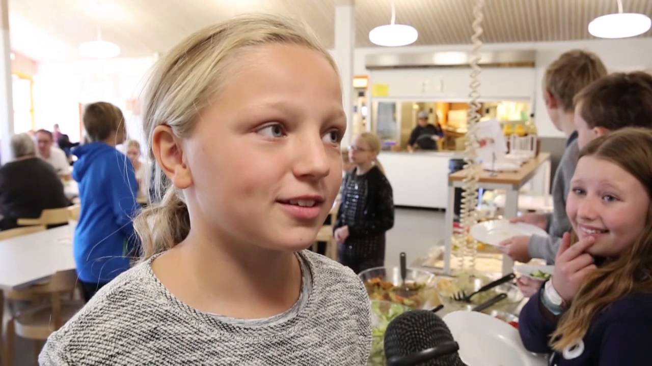 Tilda Koskinen elev på Skräddarbacksskolan i Borlänge