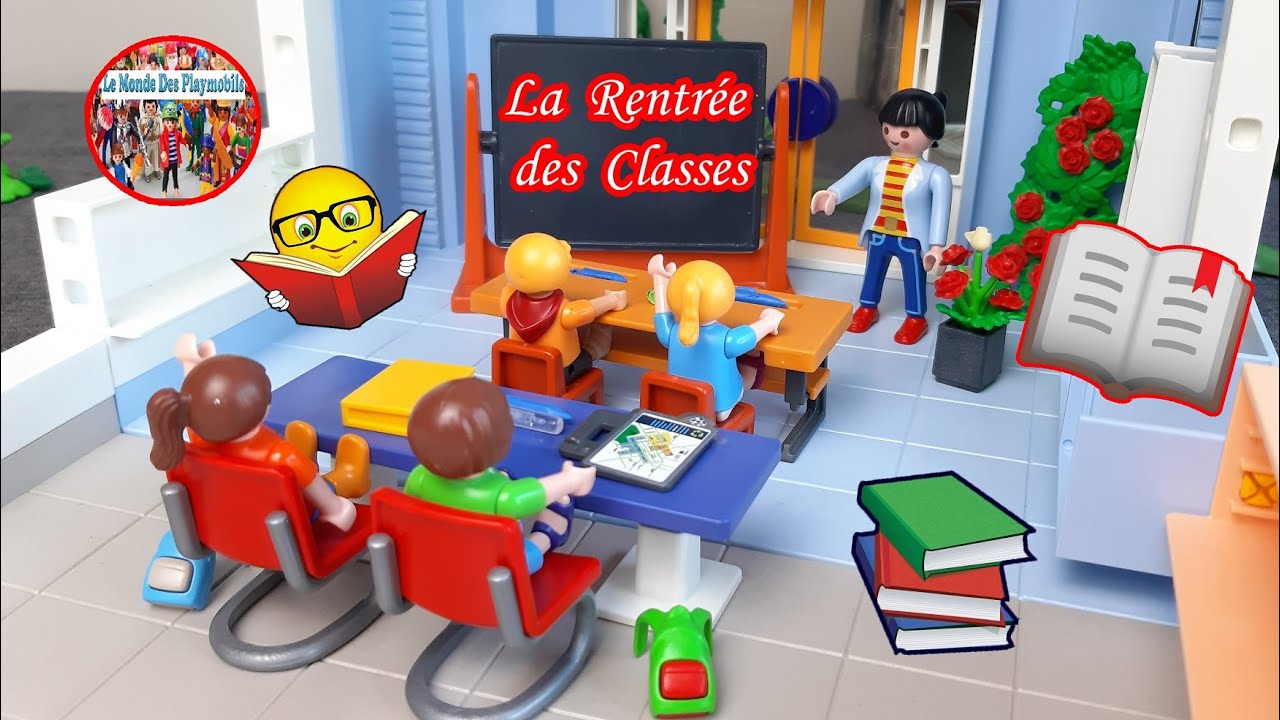 Playmobil - 📚 La Rentrée des Classes #2 - Rentrée scolaire et fournitures - film playmobil enfants