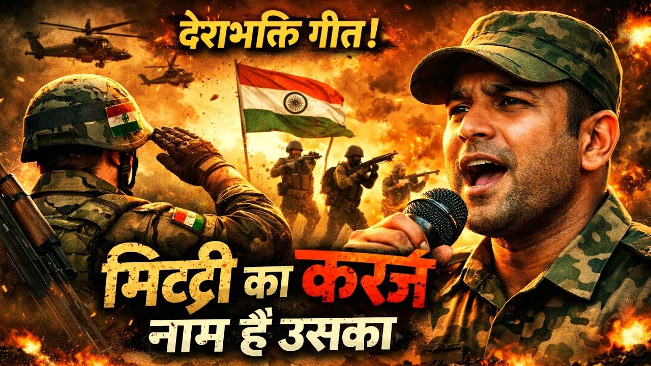 MITTI KA KARZ 🇮🇳 | Heart Touching Desh Bhakti Song | Indian Army Tribute | Patriotic Song 2025