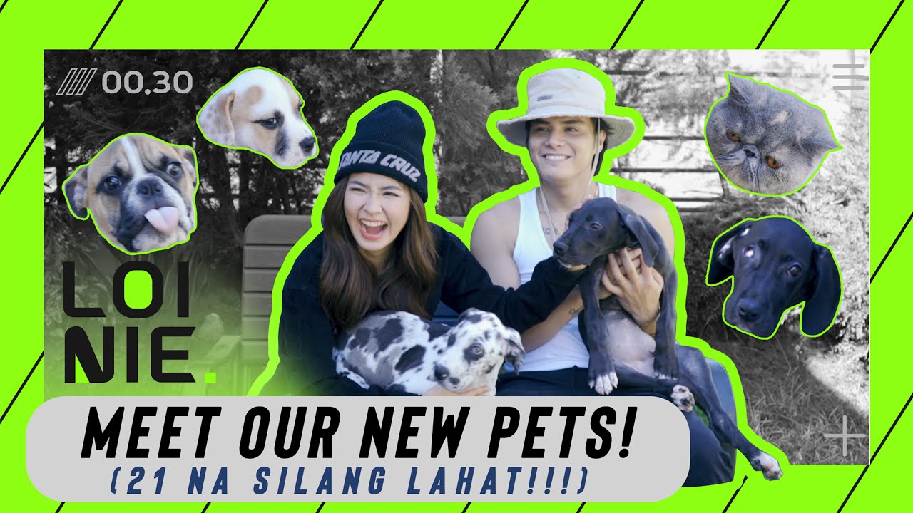 MEET OUR NEW PETS! (21 NA BABIES NAMIN!!) | LoiNie TV
