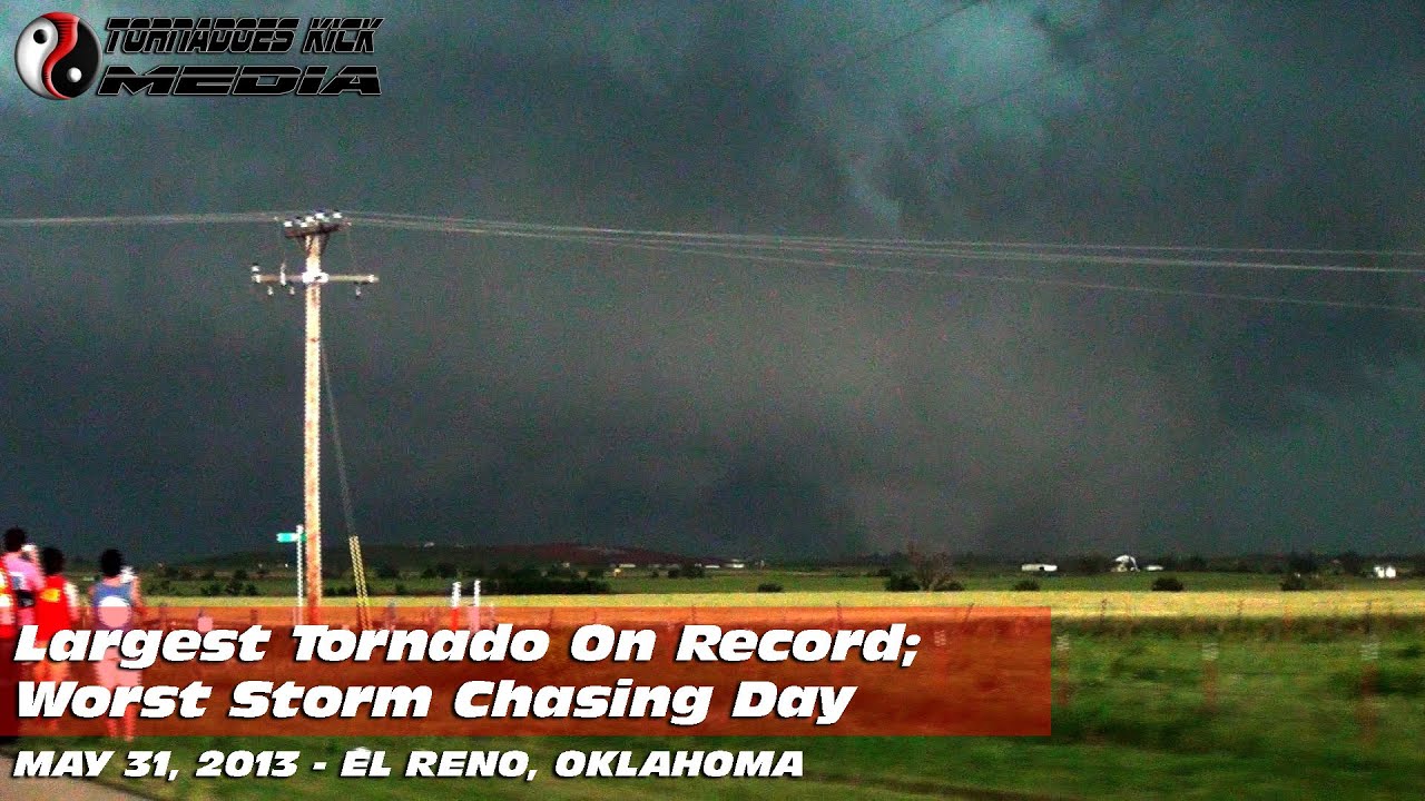Storm Chasing Largest Tornado on Record - 5/31/2013 El Reno, OK