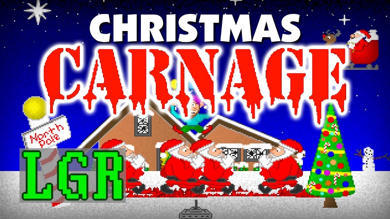 LGR - Christmas Carnage - DOS PC Game Review
