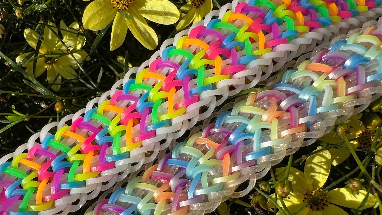 Rainbow Loom Alfredo Bracelet - Hook Only How to!