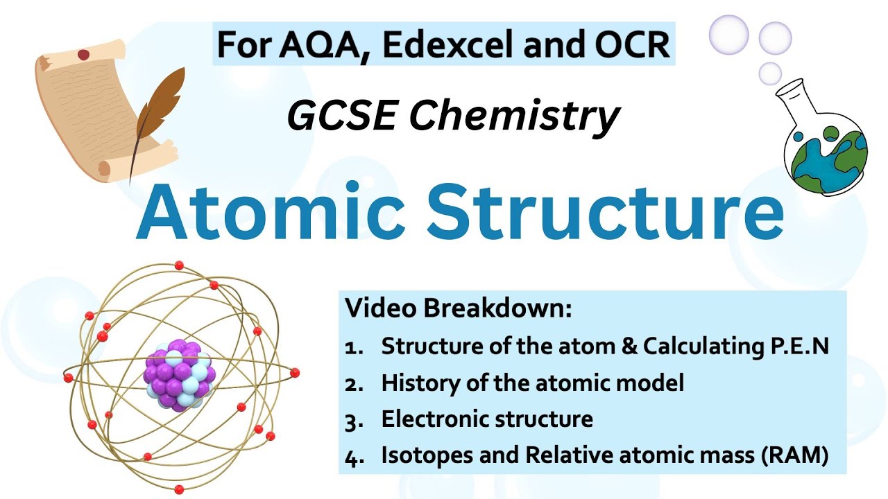 GCSE Chemistry Atomic Structure | AQA, OCR & Edexcel | Models, Isotopes, Electronic Structure & RAM