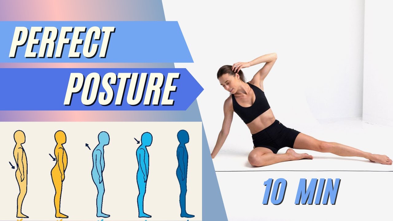 Improve your posture and reduce back pain in 10 minutes | No equipment, at home pilates