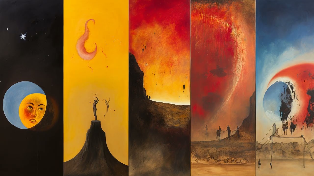 Gallery of the Tortured Eclipse 2 | AI Nightmare Art