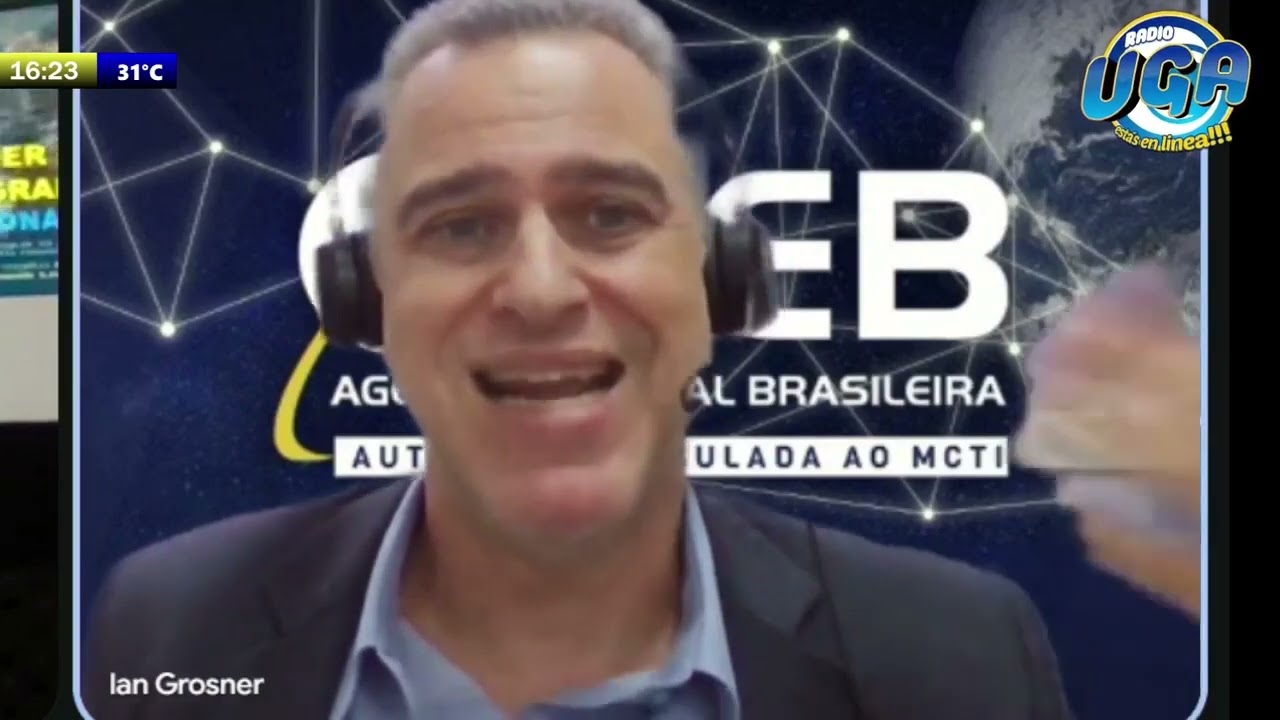 PODER AEROESPACIAL, TEMA: Derecho Espacial con el Dr. Ian Grosner de la AEB. 