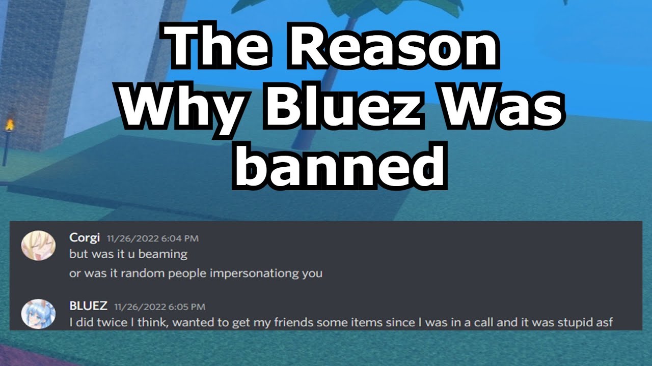 [GPO] The Reason BLUEZ Was banned ( PROOF )