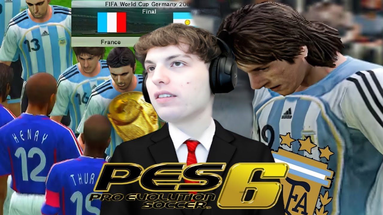 DAVOO XENEIZE INTENTA GANAR EL MUNDIAL CON ARGENTINA EN PES 6