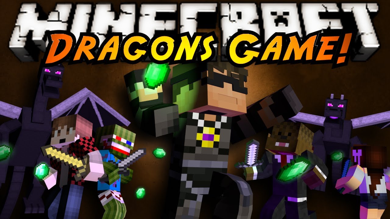 Minecraft Mini-Game : DRAGONS!